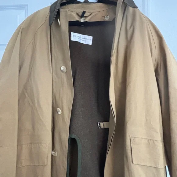 Men's Bergdorf Goodman Brown Jacket